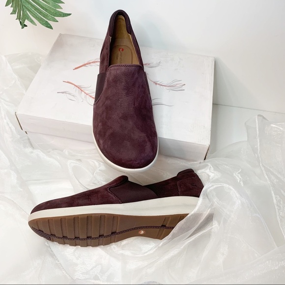 Clark’s Un Adorn Step Women’s Suede Loafer Shoe! Size 10 - Picture 4 of 6
